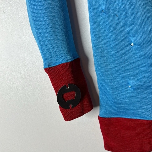 Brand new Christmas Sweater-lights up,bottle opener, koosie on sleeves - Picture 6 of 9